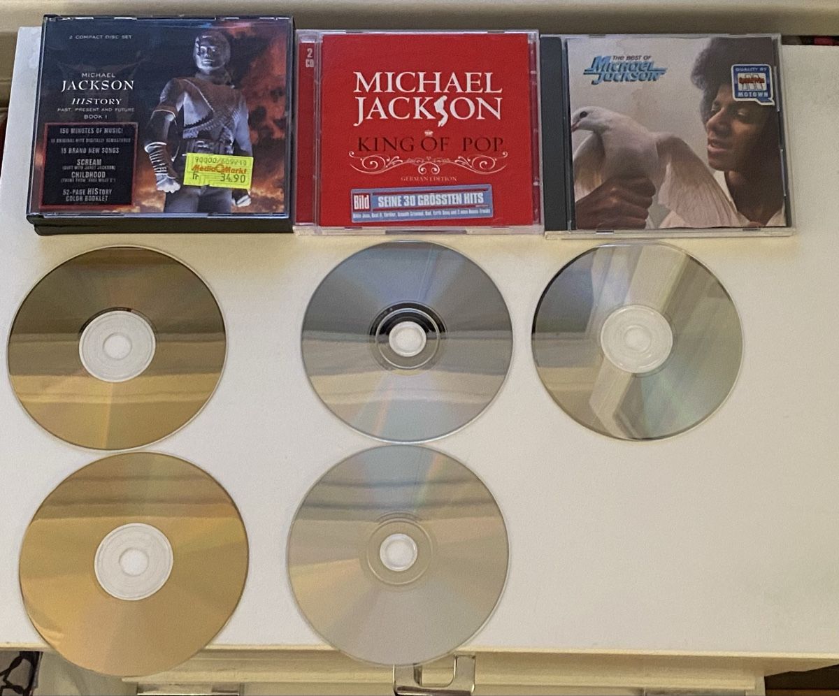 CD: Michael Jackson CD Konvolut 3 Stk – Nuovo (secondo la descrizione) da Allschwil venduto da Deal_Tiger99 3