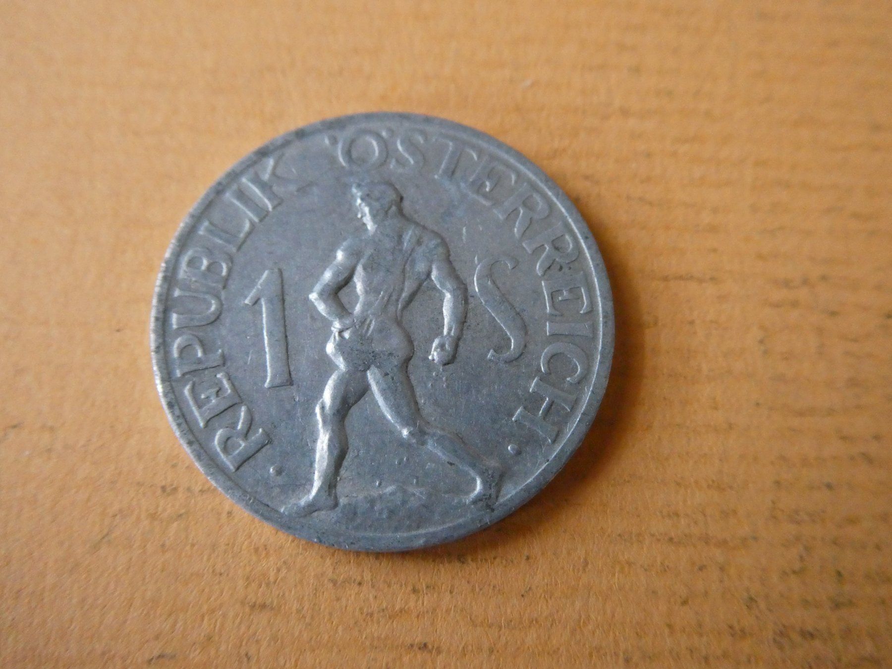 Tutti le monete: Oesterreich 1946, 1 Schilling – Usato da Hinterforst venduto da Rohusri