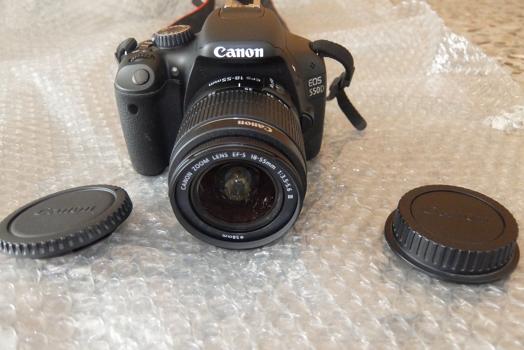 Canon Appareil photo: Canon EOS 550D Spiegelreflex Kamera mit Objektiv – D'occasion à Basel par Elektronik_Markt 1