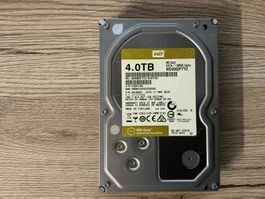 WD Gold 4TB Enterprise HDD – Vorsicht-Status (Sektorfehler)