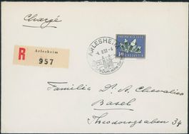 1958 - Pro Patria - Brief - EF - Arlesheim BL
