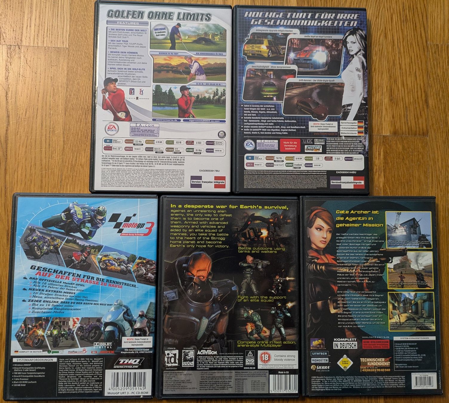 Retro PC Games (5 Stück) Quake, Need for Speed etc. (Gebraucht) in ...