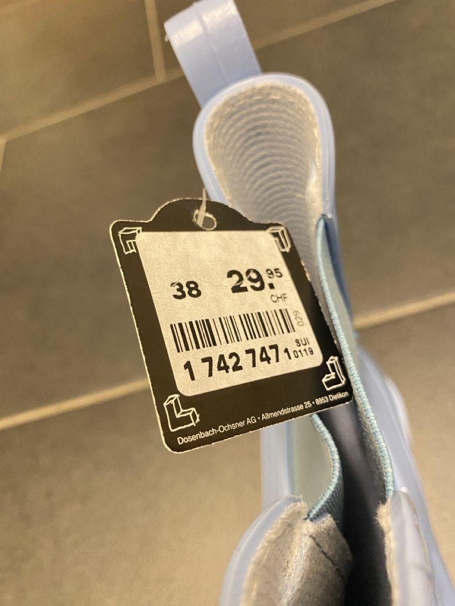 Scarpe da donna: Stylische Gummistiefel Grösse 40, Hellblau – Nuovo (secondo la descrizione) da Zürich venduto da sheijla 2