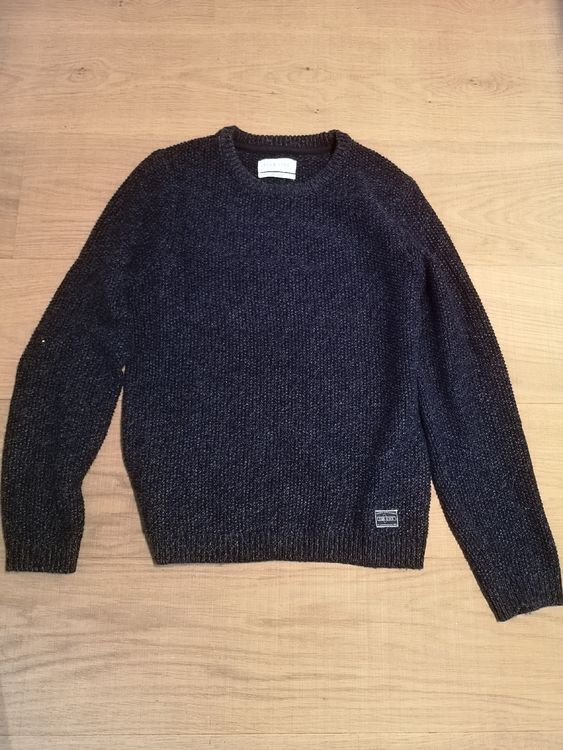 Pull Tom Wolfe Bleu Marine Taille 8 - Occasion En Très Bon état, Style Classique