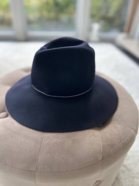 Copricapi, berretti & cappellini: Damenhut blau von Marco Polo – Usato da Uerikon venduto da Audrey09 1