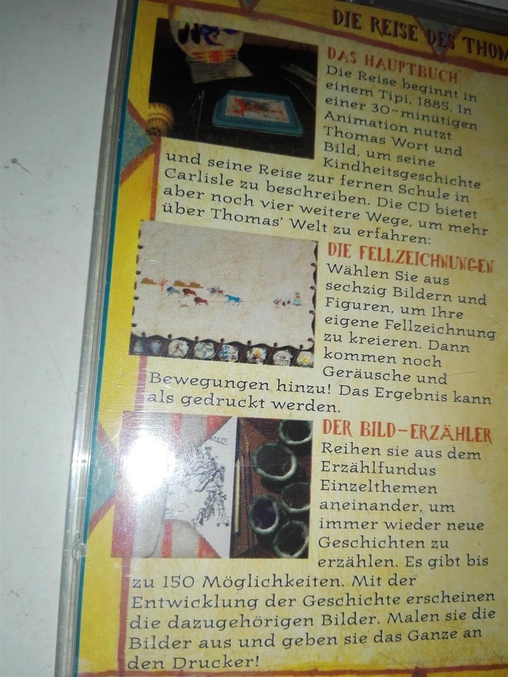 Giochi: Die Reise des Thomas Blauer Adler            (CD-Rom) – Usato da St. Gallen venduto da elk2021 7