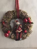 Kranz Türkranz Wandkranz Samichlaus Weihnachten 20 cm