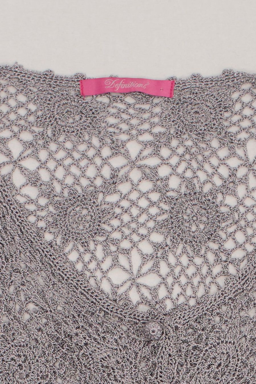 Gilet & Giacche senza maniche: Definitions Gilet Maille Ajourée Gris T. 44 – Usato da Fribourg venduto da re-fine 2