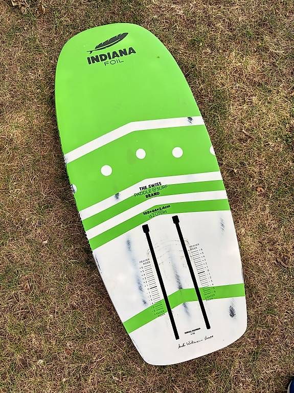 Indiana Tavole da surf e di nuoto: Indiana Pump Foil Board 105cm – Usato da Richterswil venduto da Traemlis 1