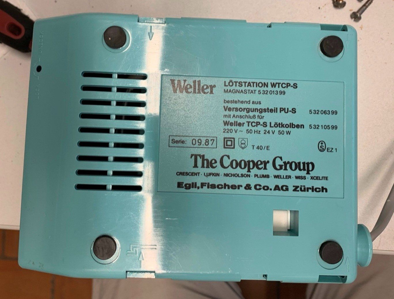 Weller Tutti gli attrezzi: Weller Lötstation WTCP-S 24V 50W – Usato da Lodrino venduto da Stema 4
