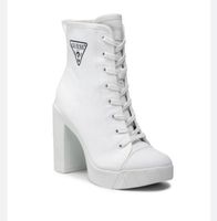 Guess Schnürschuhe Preciou FL5PRC FAB10 Weiss neu