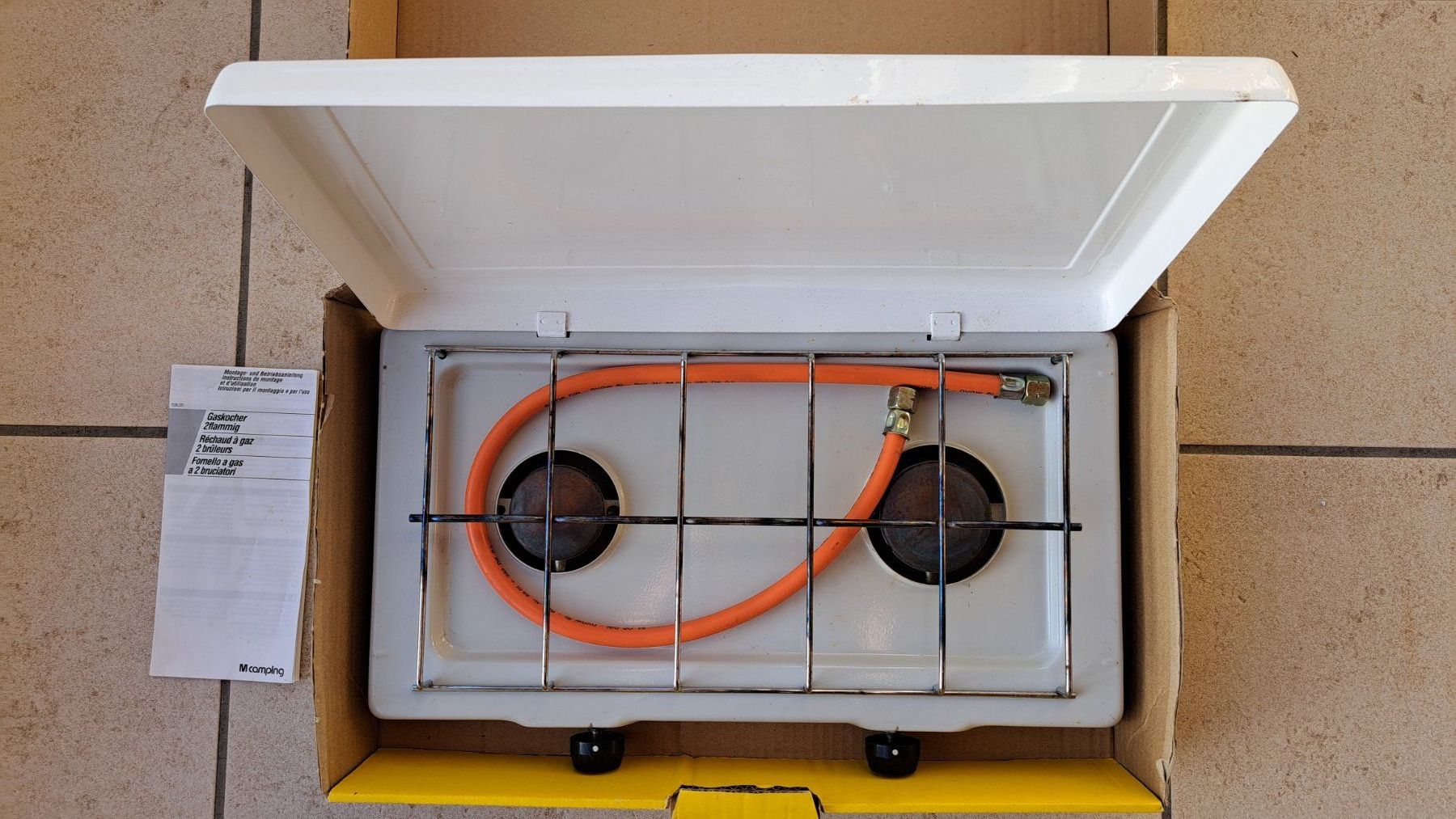 Elettrodomestici da cucina: Campingkocher + Pfannen + Gaslampe – Usato da Zwingen venduto da Tigertimmi 3