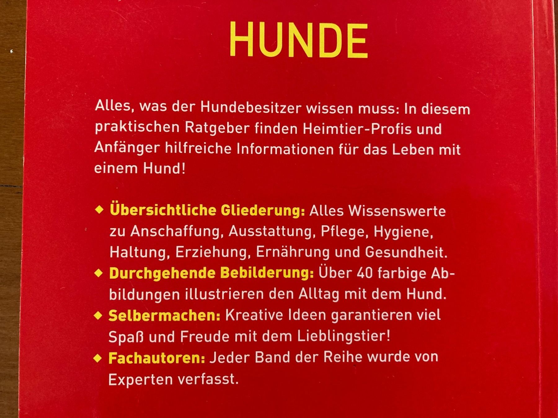 Libri: HUNDE   Sachbuch  von  Jennifer Willms – Usato da Subingen venduto da Etageren 2