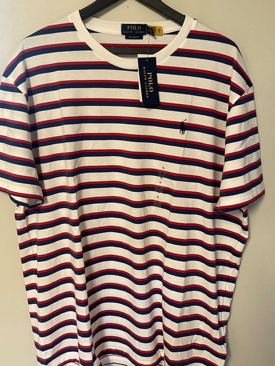 Tshirt polo Ralph Lauren XL à rayures neuf avec étiquette Kaufen auf Ricardo