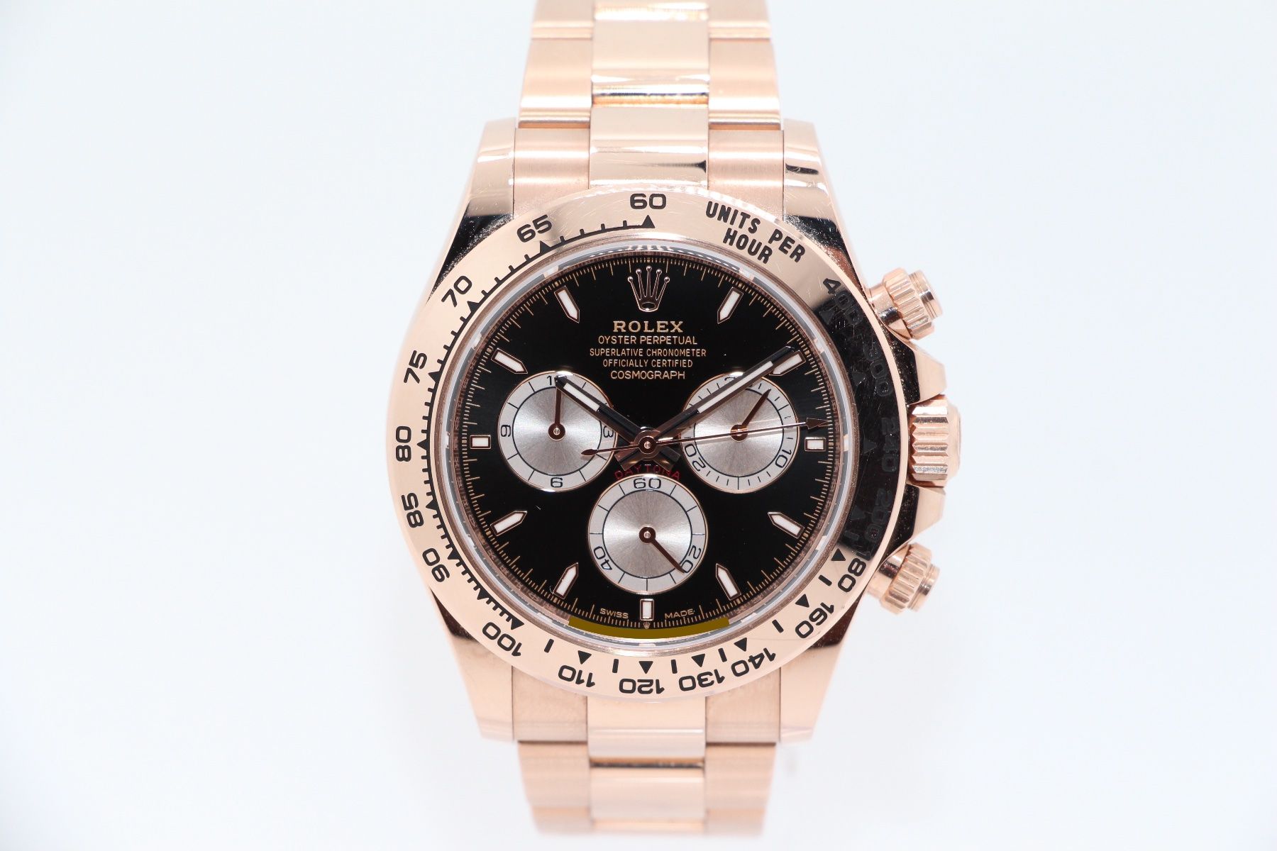 Rolex Orologi: Rolex Daytona Roségold Ref. 126505, Full-Set, 1. Hand – Usato da Zug venduto da eMDi_Collection