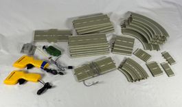 Lot de rails Faller AMS avec télécommandes