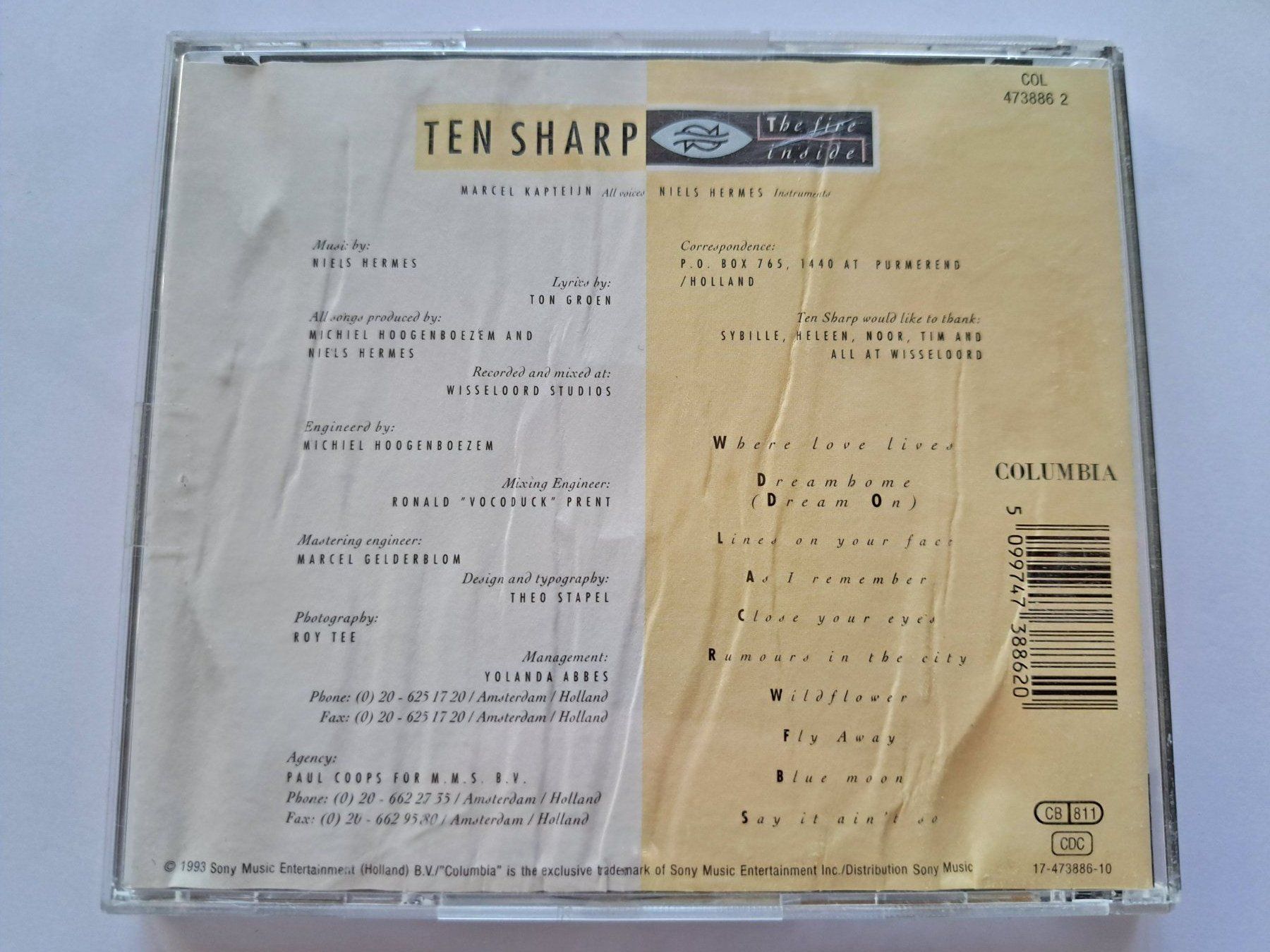 CDs: Cd Ten Sharp - The Fire inside ** – D'occasion à Pully par bro_n52j 1