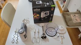 Braun MultiMix 5 Hand Mixer white used