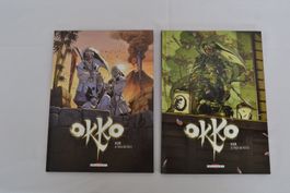 Okko Comic Set Hub Le Cycle du Feu 1 und 2