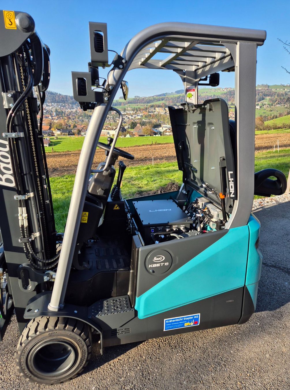 Carrelli elevatori e a forche: Stapler Baoli NEU Elektro 1.8 T mit TRIPLEX UND LITHIUM – Nuovo (secondo la descrizione) da Steffisburg venduto da Forkliftpower 9