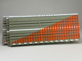 GB1 Faller AMS Anfahrspur für Steilwand Gerade 2 spurig 8 x