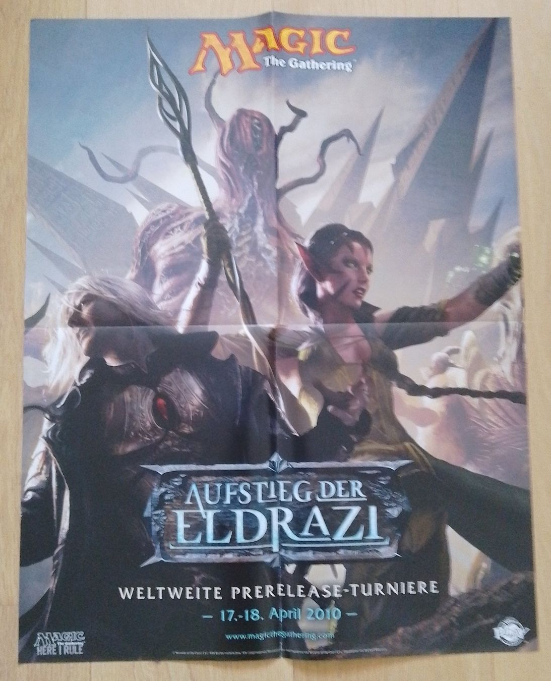 Magic The Gathering Carte collezionabili: Magic the Gathering Poster Aufstieg der Eldrazi Prerelease – Usato da Wohlen AG venduto da salamanderspielwaren
