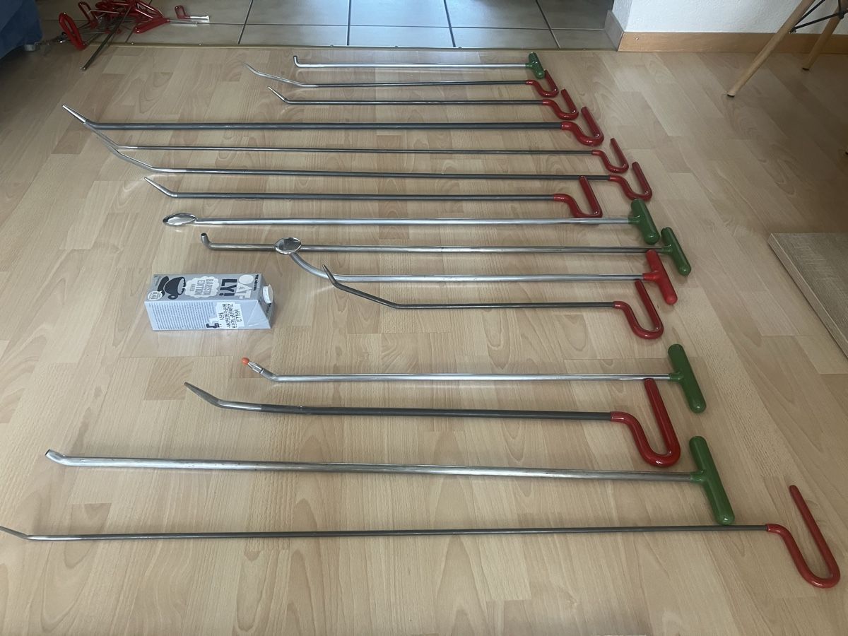 Alle Werkzeuge: PDR Tools, Ausbeulen , Dellendrücken, A1, Tekila Tools – Gebraucht aus Schinznach Dorf von obi_n6yb 1