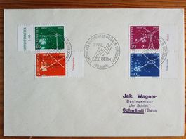 B98) 1952, 100 Jahre Nachrichtenwesen FDC Kt 80.-