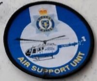 Air Support Unit Helikopter Patch, Selten!