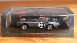 Spark S9497, AC Ace Bristol, Mans 1961, A. Wicky - E. Berney