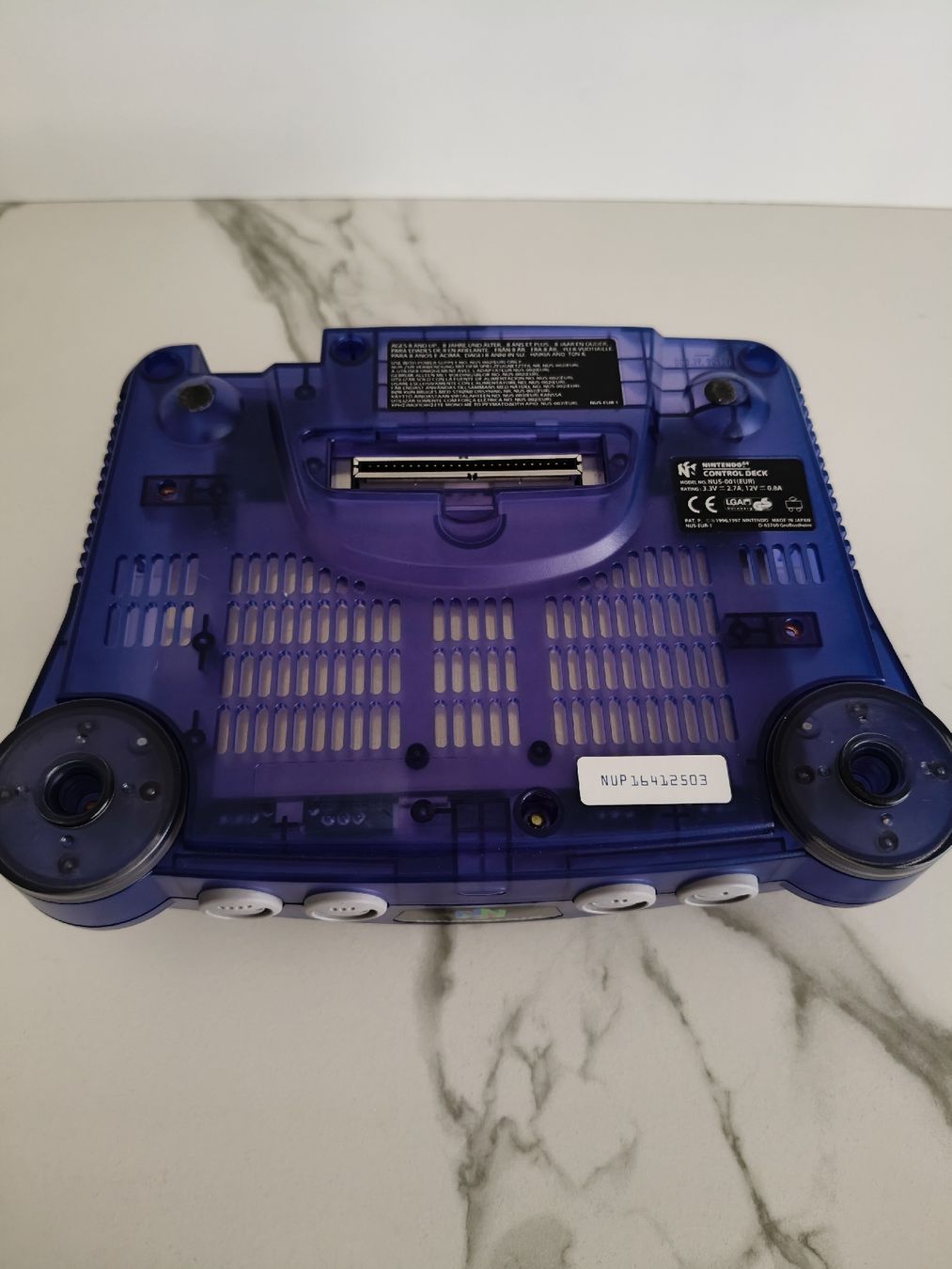 Nintendo Konsolen: Nintendo 64 N64 Violett Konsole mit Controller - Sehr gut – Gebraucht aus Oensingen von ece_8k7q 6