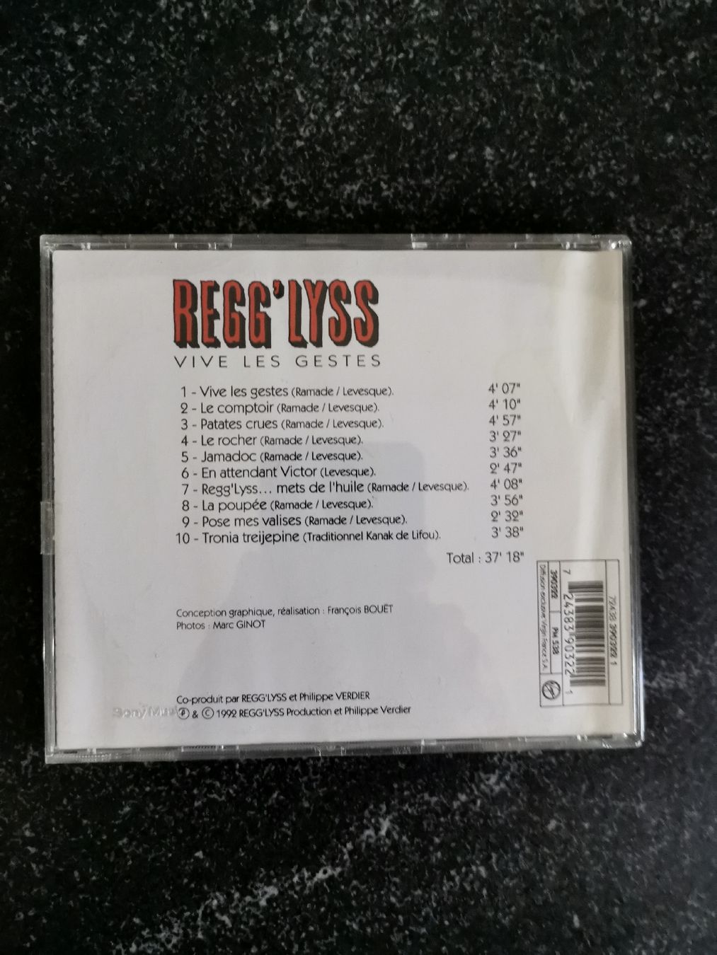 CD: REGG'LYSS VIVE LES GESTES – Usato da Genève venduto da abba74 1