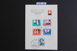 PP PTT Faltbögli mit Sonderstempel 1963             Los 6211