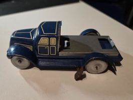 antiker Blech Lastwagen - Aufzieh-LKW - Sammler Spielzeug