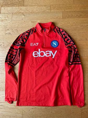 Napoli Trainingsshirt langarmig Gr. M