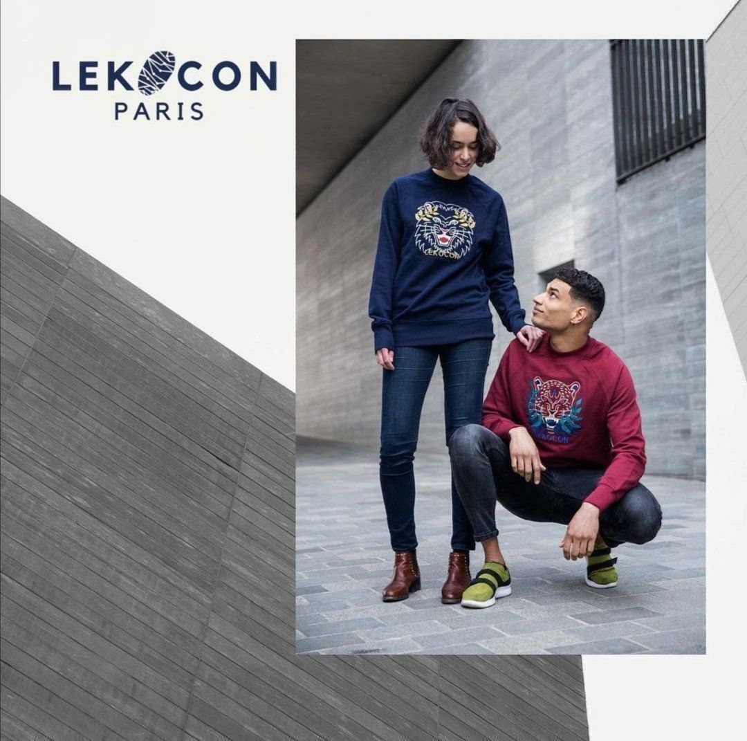 Maglioni & Felpe: Dunkelroter Pullover von LEKOCON PARIS – Nuovo (secondo la descrizione) da Einsiedeln venduto da RaphaelSimeon 1