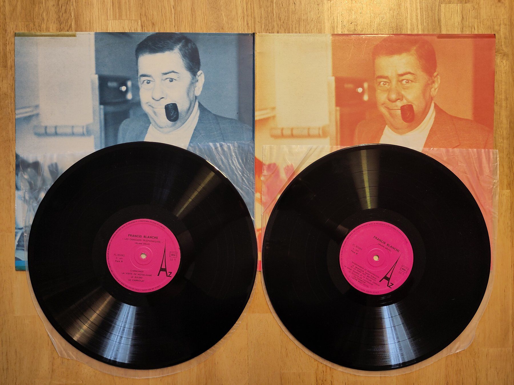Dischi in vinile: Francis Blanche | "Les Canulars Téléphoniques" | 2 LP – Usato da Lausanne venduto da Otvald 2