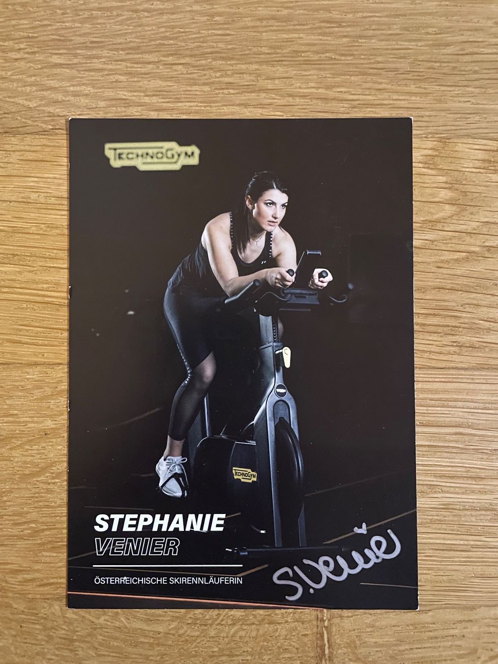 Autografi: Autographe Stéphanie Venier Ski Austria – Usato da Leytron venduto da acb_00