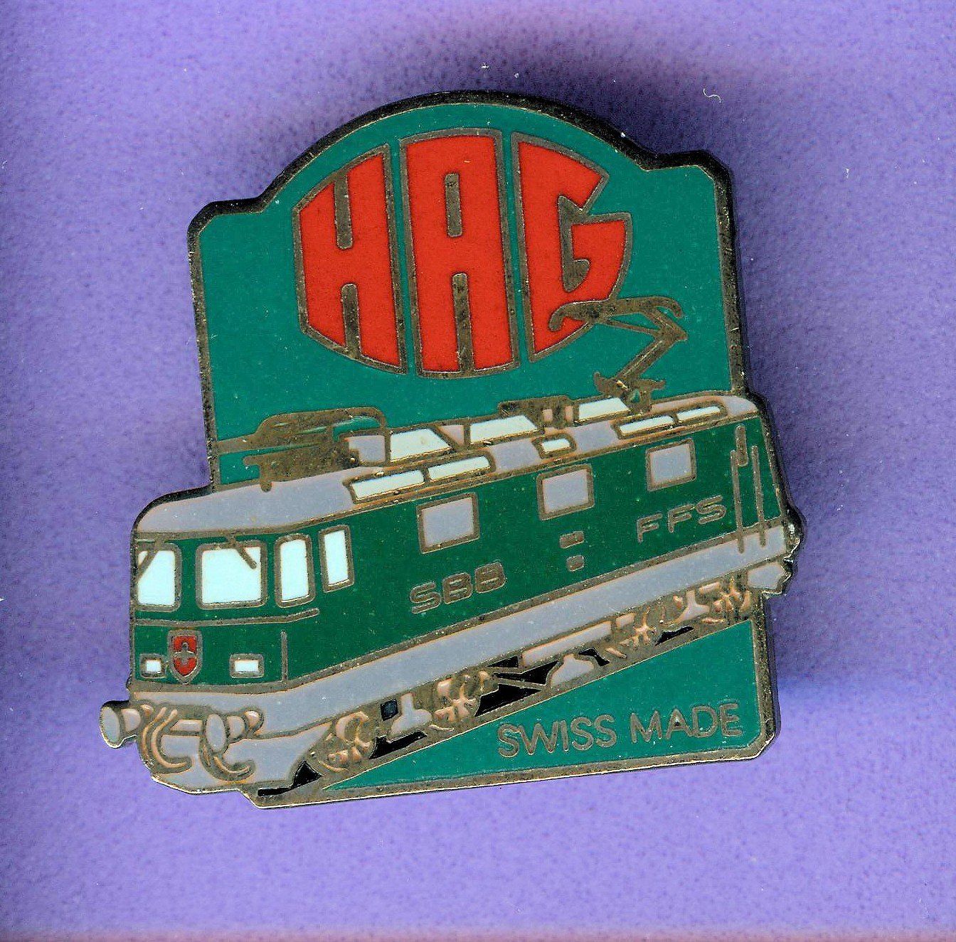 SBB/CFF/FFS Plaketten & Abzeichen: HAG  SBB Re 4/4 – Gebraucht aus Winterthur von Sammleroase