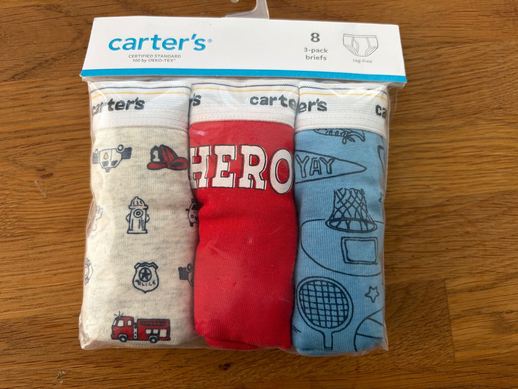 Carter's Unterwäsche: 3er-Pack Jungen-Slips – Neu und originalverpackt aus Herrliberg von apr_r9fh