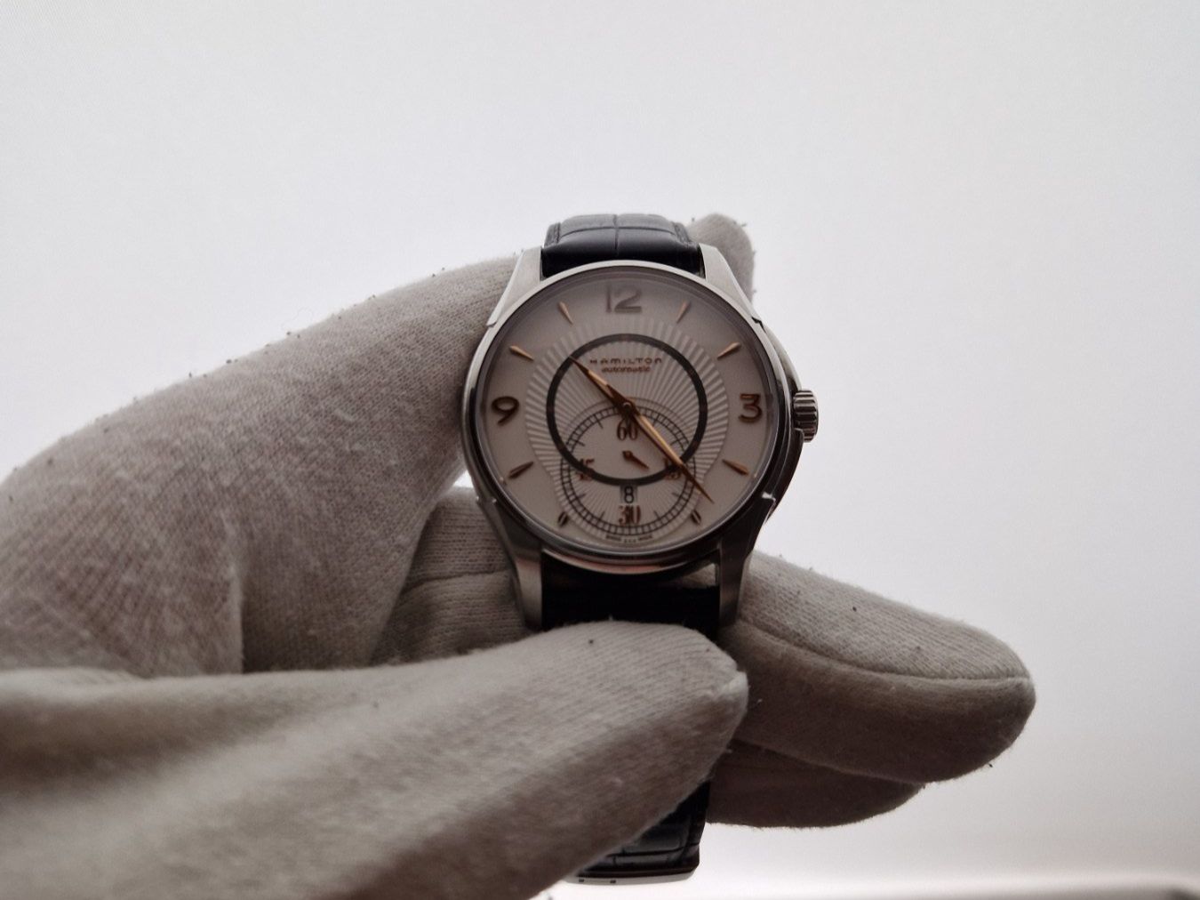 Hamilton Orologi: Hamilton Herren Armbanduhr Automatic – Usato da Dotzigen venduto da H-1994 1