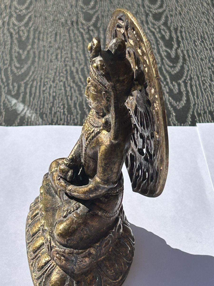 Skulpturen & Statuen: Buddha-Statue aus Metall – Gebraucht aus Losone von del_yh97 8