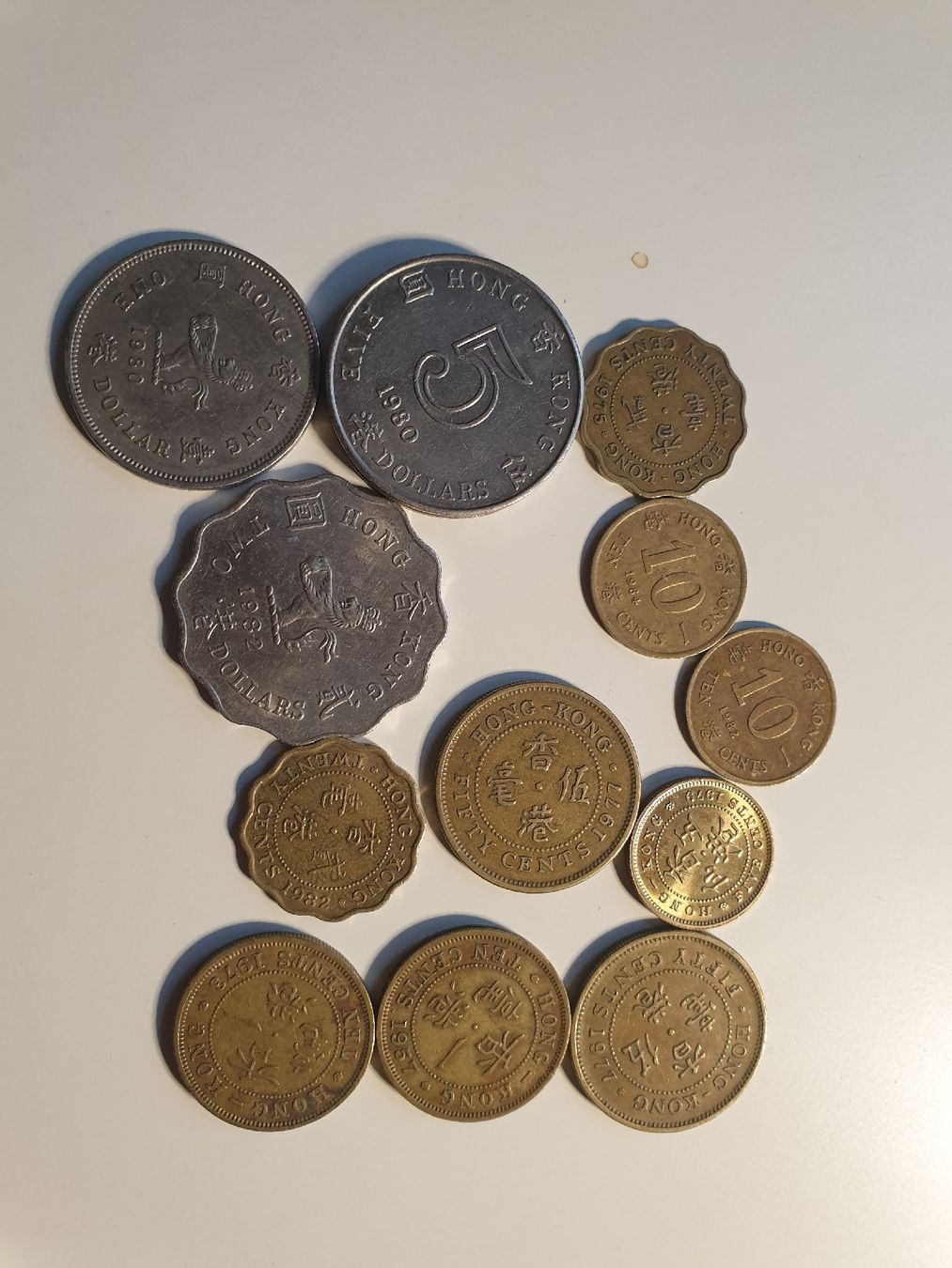 Tutti le monete: Lot Münzen Hongkong – Usato da Würenlos venduto da calimero095