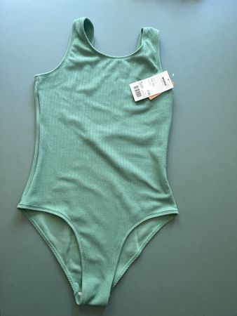Migros Badeanzug Gruen Groesse 158/164 neu