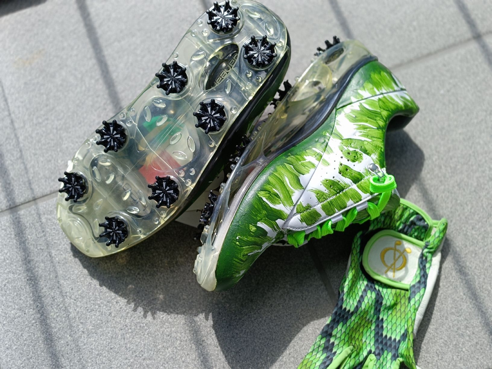 Scarpe da uomo: Golf shoes – Nuovo e nell'imballaggio originale da Gontenschwil venduto da Paezo