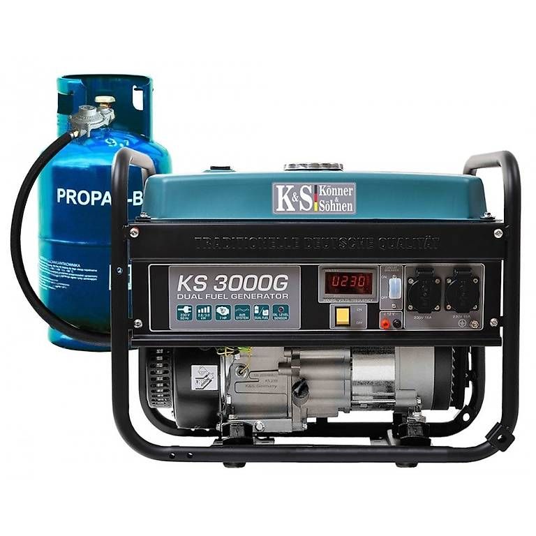 Generatori di corrente: KS 3000G SYNCHRON-STROMERZEUGER BENZIN/LPG-GAS – Nuovo e nell'imballaggio originale da Rüthi (Rheintal) venduto da Toptool-2 1