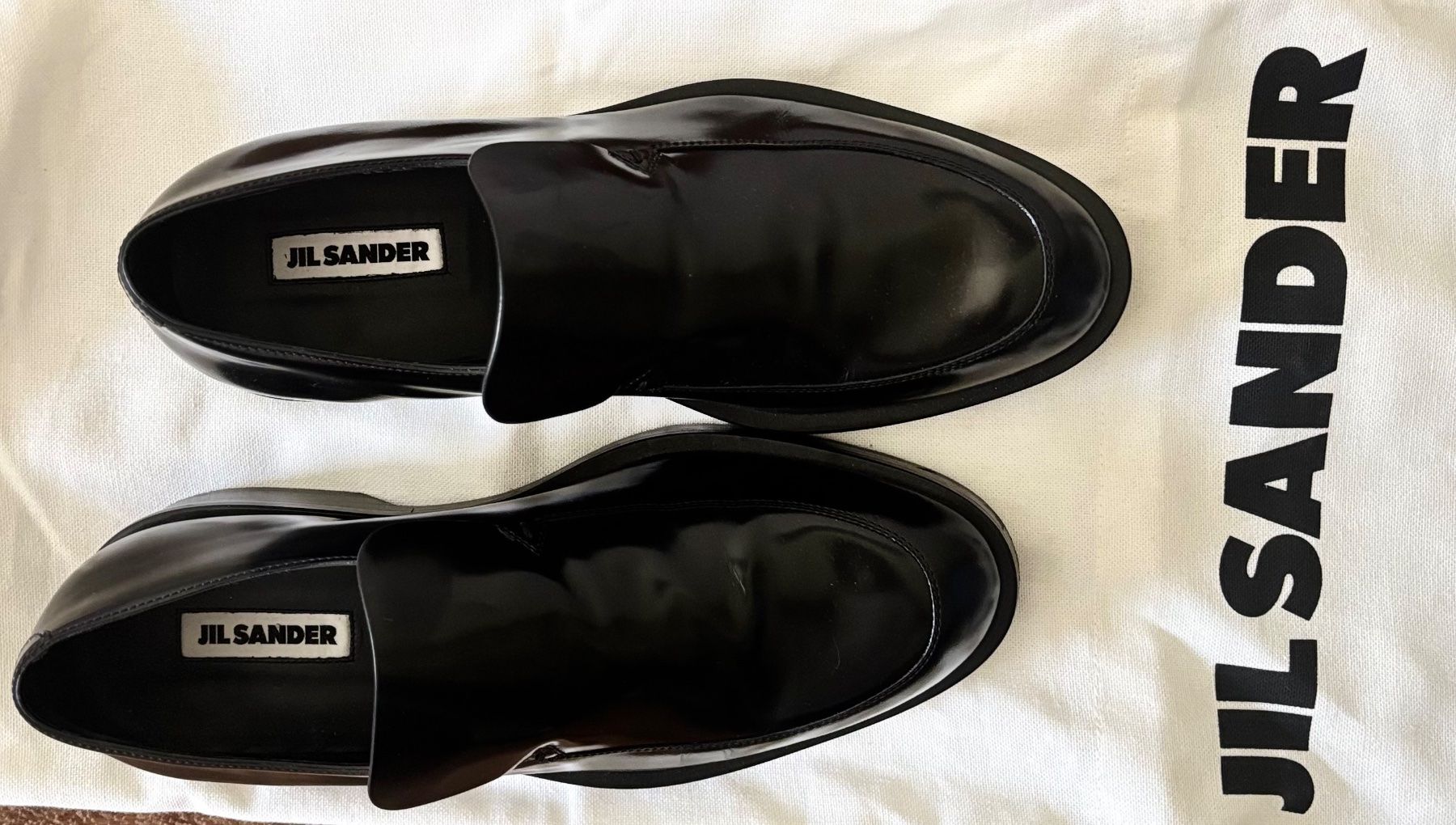 Jil Sander Scarpe da uomo: Jil Sander Lofaer Slip-On Design Black – Nuovo e nell'imballaggio originale da Zollikerberg venduto da Onetop 9