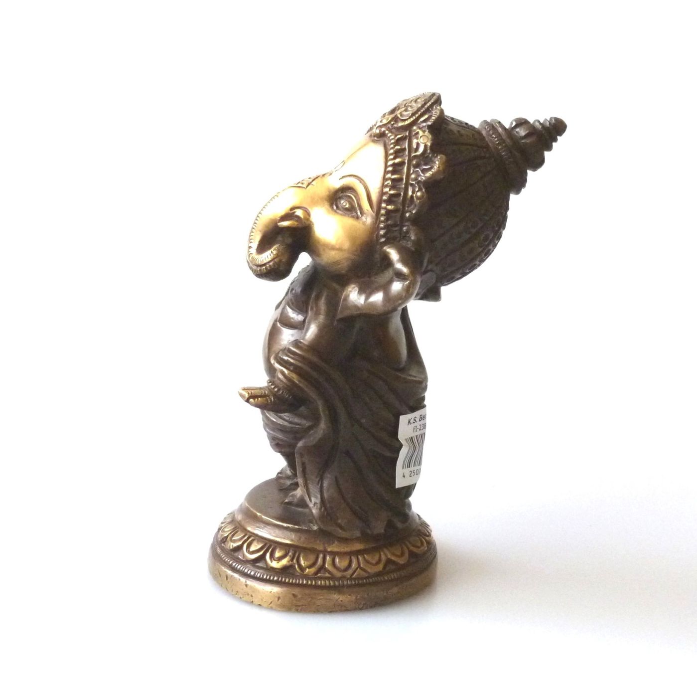 Figuren: Baby-Ganesha - Messing-Figur – Neu und originalverpackt aus Mauren von Yeelen 3