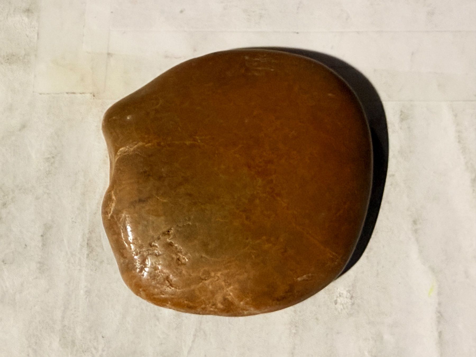 Mineralien & Heilsteine: Jaspis in warmem rotbraun. 122g. Heil-oder Massagestein! – Neu und originalverpackt aus Zuerich von SonderArt-Wertgut 2