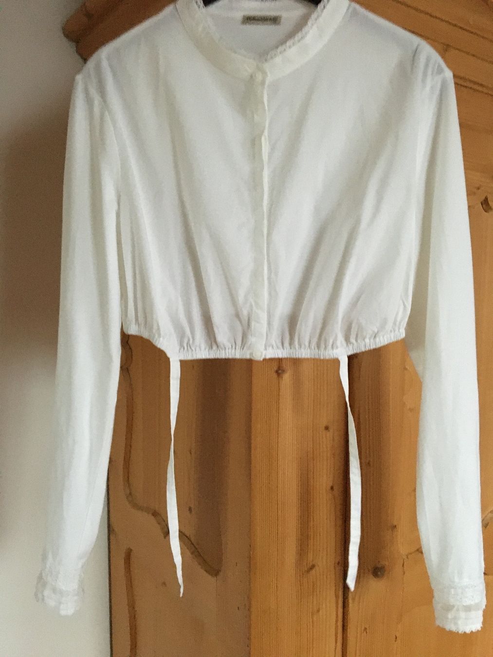 Camicette: Dirndlbluse Gottseidank 46 neu – Nuovo e nell'imballaggio originale da Siebnen venduto da Starlauf 3
